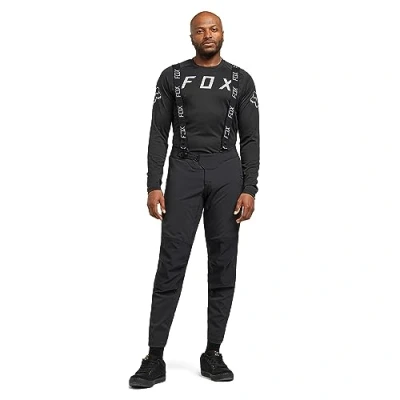 Image of Fox Racing Men&#039;s Defend Fire Mountain Biking Bib Shorts, Black, 30