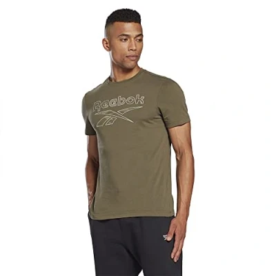 Image of Reebok Identity Camo Big Logo T Shirt