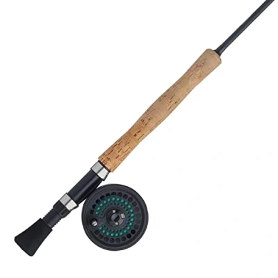 Image of Shakespeare Cedar Canyon Premier Fly Reel and Fishing Rod Combo Kit