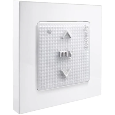 Image of Somfy 2401102 Wall Radio Transmitters End Selection Mounted, White, Medium