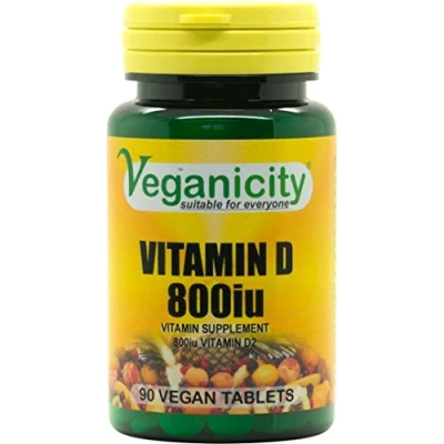 Image of Vitamin D2 800iu : D General Health &amp; Joint Supplement 90 Tablets