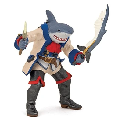 Image of PAPO Pirates and Corsairs Tiere 39460 Shark Mutant Figurine, Multicolour