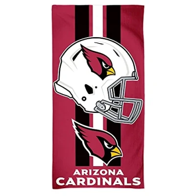 Image of NFL Arizona Cardinals Fiber Beach Towel, 9lb/30 x 60&quot;