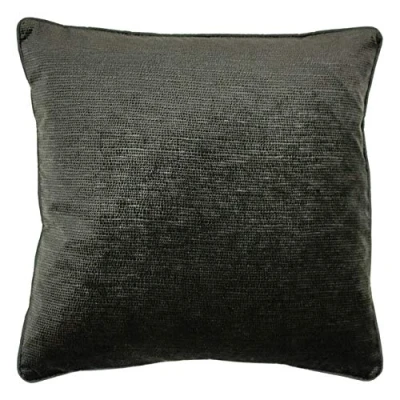 Image of Paoletti Stella Cushion Cover, Black, 45 x 45cm