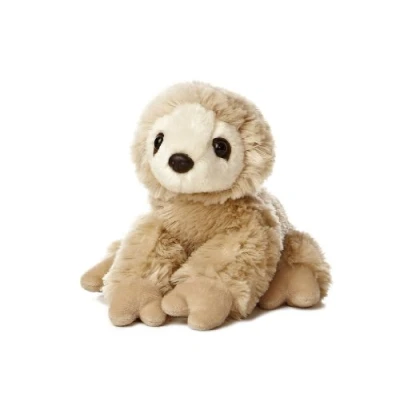Image of AURORA, 31355, Mini Flopsie Sloth, 8In, Soft Toy, FOR 3 years + Beige, Small