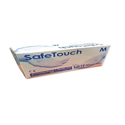 Image of SafeTouch 50000050 Powder Free Latex Gloves, Small (Pack of 100)