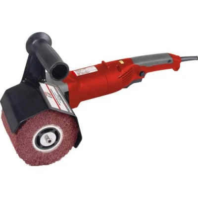 Image of Holzmann SM100 Satinizer, 230V, Red, Aluminium, Professional Use Only