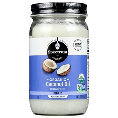 Image of Spectrum Diversified Naturals Refined Coconut Oil, 14 Ounce