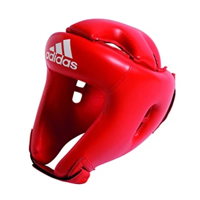 Image of Adidas Rookie Head Guard Red, Large