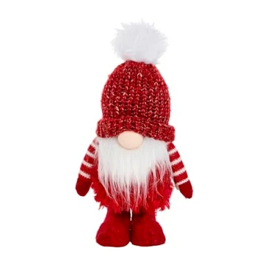 Image of Smart Garden Christmas Plush Bobble Gonk Festive Decoration Red 30cm Standing for Home Idea Décor
