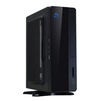 Image of CiT MTX 007B Mini ITX Case 180W PSU Black Interior VESA Mountable