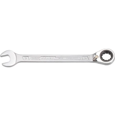 Image of 0495813, 335105 Ratchet Ring Open ended Spanner HAZET 606 24 333,1mm