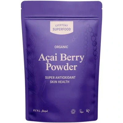 Image of Organic Acai Berry Powder 50g, Pure Freeze Dried Powder, Everyday Superfood