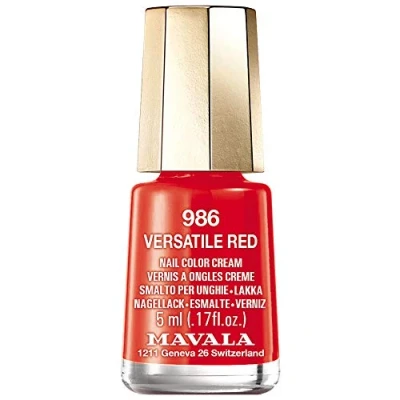 Image of Mavala Dash &amp; Splash 2019 Nail Polish Collection Versatile Red (986) 15ml