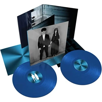 Image of U2 Songs Of Experience Cyan Blue vinyl 2017 UK 2 LP set 5797704