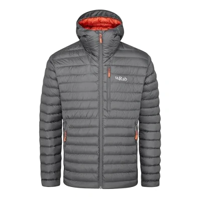 Image of Rab Men&#039;s Microlight Alpine Down Jacket for Trekking, Climbing, &amp; Skiing Graphene Medium