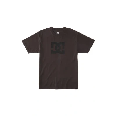Image of DC Shoes Pigment DYE HSS Print Tshirt, Men&#039;s, Size: Medium, Black enzyme wash
