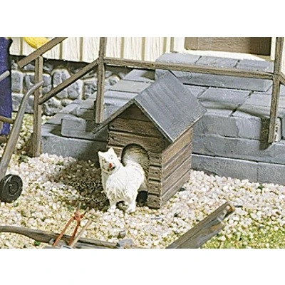 Image of POLA 333210 1 Dog Kennel, Model Railway, Making
