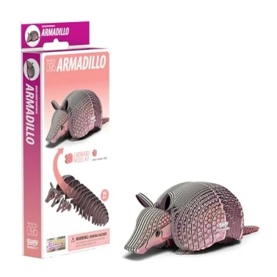 Image of EUGY D5059 Armadillo 3D Model Craft Kit