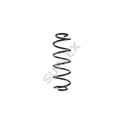 Image of 1S0511115AJ Coil spring SUPLEX 39315 Rear Axle with constant wire diameter green (2x), orange yellow VOLKSWAGEN: up! Hatchback