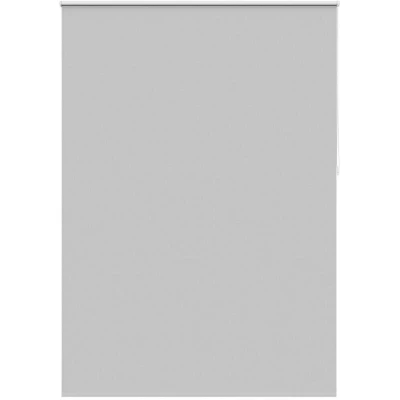 Image of vidaXL Roller Blind Blackout Grey, 160 x 230 cm Complete light blockage Thermal Insulation Easy Installation Safe for Children