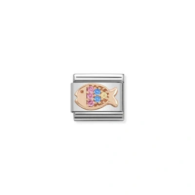 Image of Nomination Sparkling Fish Charm