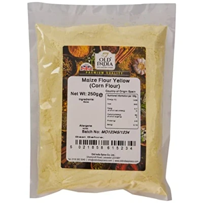 Image of Old India Maize Flour Yellow (Corn Flour) 250g