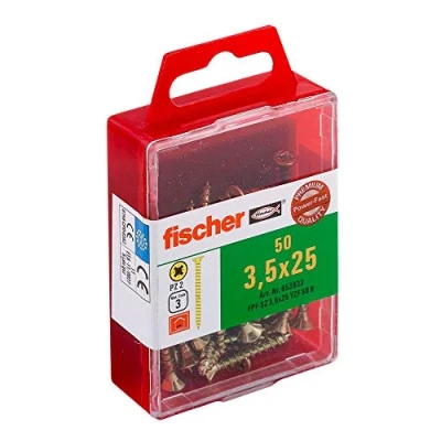Image of Fischer 653933 PowerFast I, yellow, 3,5x25