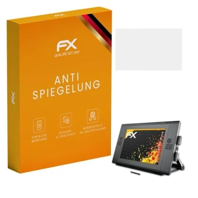 Image of atFoliX Screen Protector compatible with Wacom CINTIQ 24 HD touch Protection Film, anti reflective and shock absorbing FX Film (2X)