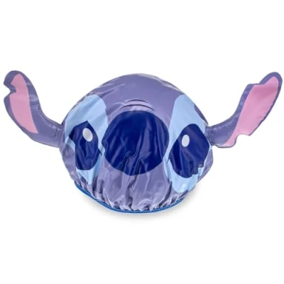 Image of Disney Stitch Denim Shower Cap