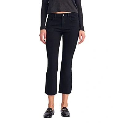 Image of DL1961 Women&#039;s Lara Instasculpt Cropped Flare Jean, Henderson, 27W