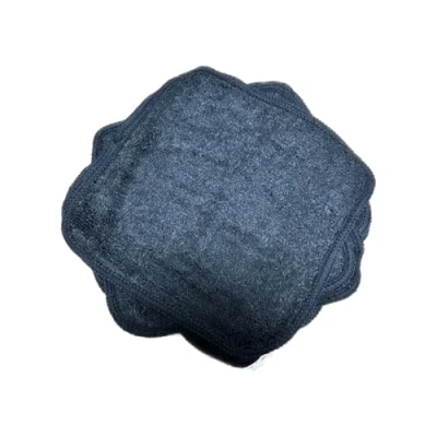 Image of Cheeky Wipes 25 Washable GREY Cotton Terry Cloth Wipes, 15x15cm Reusable Towelling Extra Soft &amp; Perfect for Cleansing Baby&#039;s Hands and Face Eco Friendly