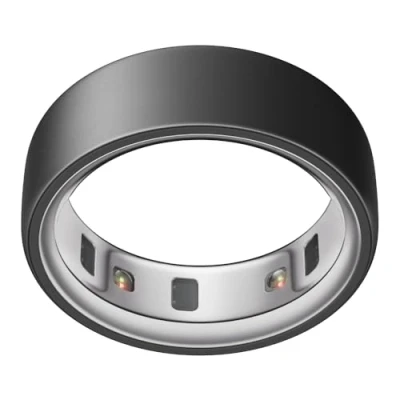 Image of OURA Ring 4 Stealth Size 7 Smart First Sizing Kit Sleep Tracking Wearable Heart Rate Fitness Tracker Up to 8 Days Battery Life