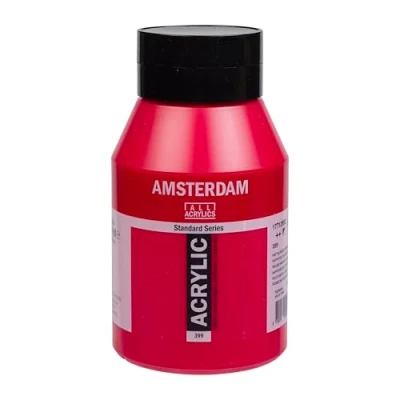 Image of Amsterdam Standard Series Acrylic Jar 1000 ml Naphthol Red Deep 399