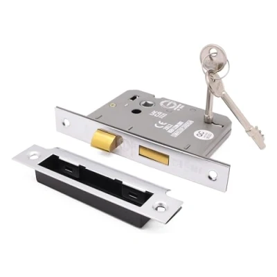 Image of EAI 3 Lever Mortice Sashlock 74x57mm Satin Nickel Pack of 1