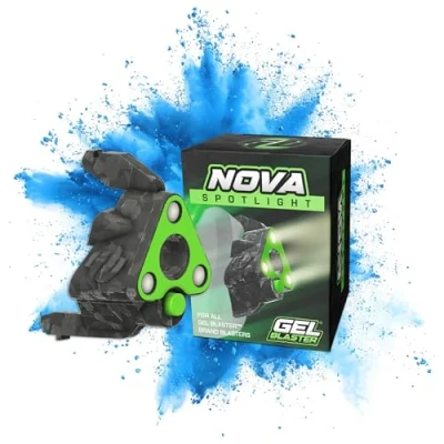 Image of Gel Blaster Nova Light Attachment for the Surge and Starfire Blasters Spotter Tip Accessory Ages 14+
