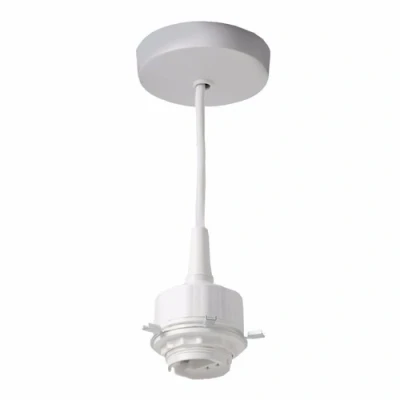 Image of KnightsBridge 6 Inch G24 4 Pin Low Energy Pendant Set Fluorescent Light Fitting