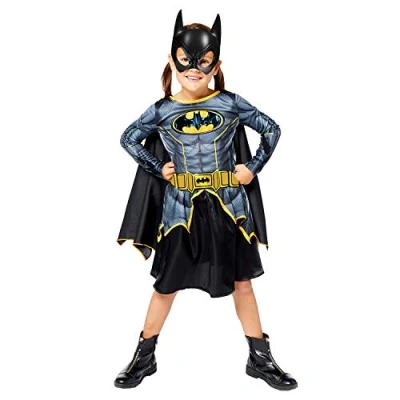 Image of (PKT) (9910110) Child Girls Batgirl Sustainable Costume (4 6yr)