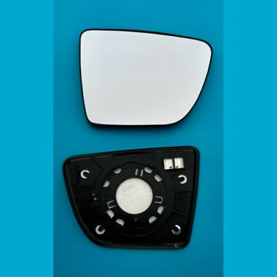 Image of Door Wing Mirror Glass Fits to KIA Venga (2009 2020) Heated Base Plate Right Hand Driver Side