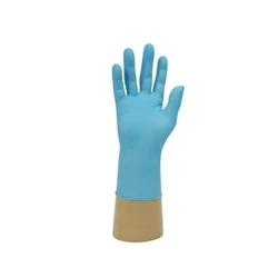 Image of HandSafe GN90 Blue Nitrile Powder Free Examination Glove Size XL Pk 10