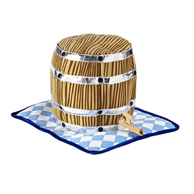 Image of Widmann 0064D Hat with Beer Barrel, One Size