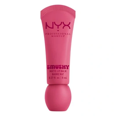 Image of NYX Professional Makeup Smushy Matte Lip Balm, Soft Finish, Hydrating &amp; Buildable Colour, Shade: Swipe Sesh, 8ml