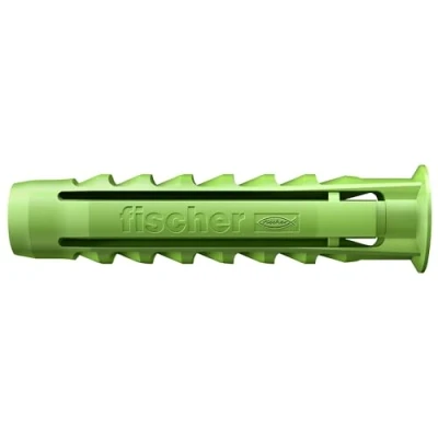 Image of fischer 524861 SX Green Expansion Wall Plug 6 x 50 (Pack of 90)