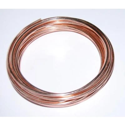 Image of celloexpress Aluminium Craft Wire 3mm x 5m (Diameter Length) 9 Guage (Brown)