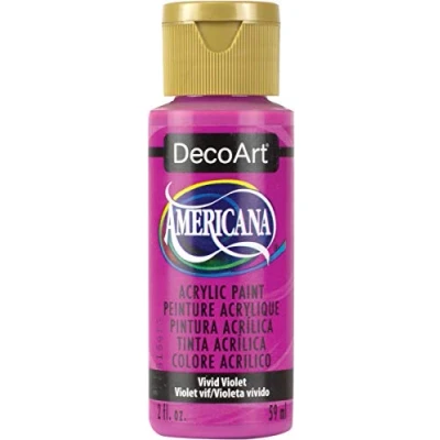 Image of DecoArt Americana Acrylic Multi Purpose Paint, Vivid Violet