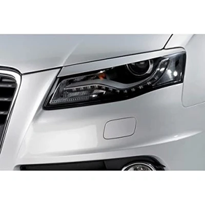 Image of Head Light Spoilers compatible with Audi A4 (B8) 2008 2012 (ABS)