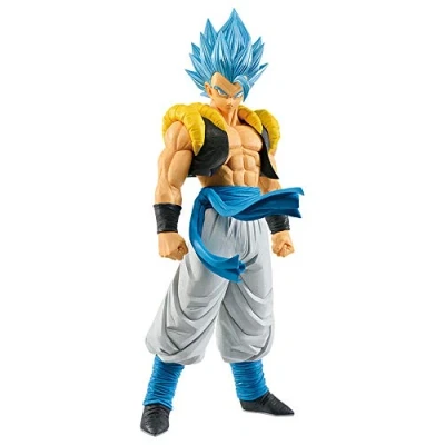 Image of Banpresto DRAGON BALL Movie GRANDISTA Super Saiyan God Blue Gogeta SSGSS Figure Resolution of Soldiers