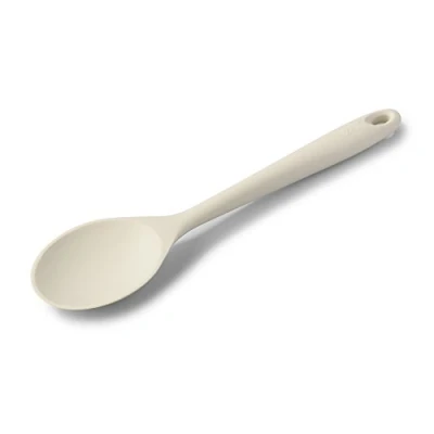 Image of Zeal Silicone Non Stick Cooking Spoon (28cm) Cream