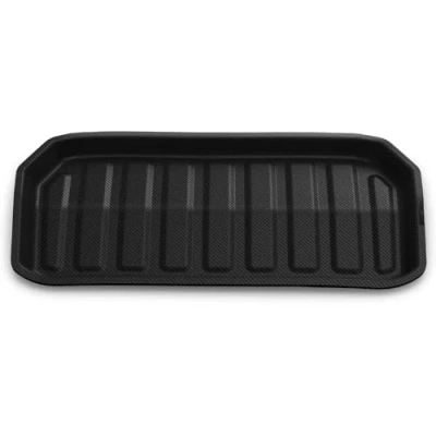 Image of Spigen Tesla Model Y Front Trunk Mat Cargo Liner, All Weather Floor Mats, Boot Waterproof, Easy To Clean Material, Designed for Accessories Carbon Edition