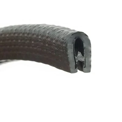 Image of The Metal House Small black rubber Edge protective trim 9.5mm x 6mm